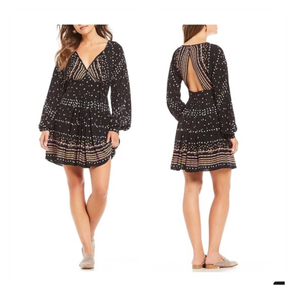 NEVER WORN Free People Cutout/Keyhole back Dress